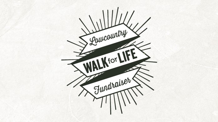 Lowcountry Walk for Life fundraiser logo image.